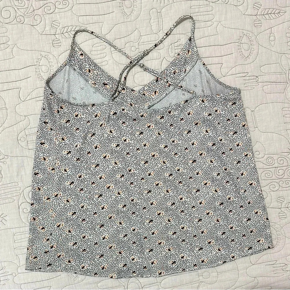 Anthropologie Floreat Adjustable Strap Floral Camisole Size 12 - Picture 6 of 6